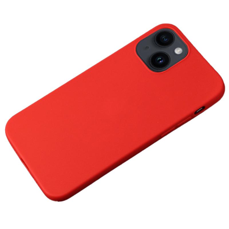 For iPhone 15 Matte Textured TPU Shell Shockproof Protection Mobile Phone Case