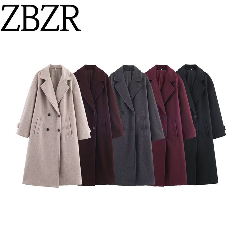 Za New Fall Women's Clothing 2025 Fashion Style Fashion All-Match Loose Soft Coat Outwear 3046298