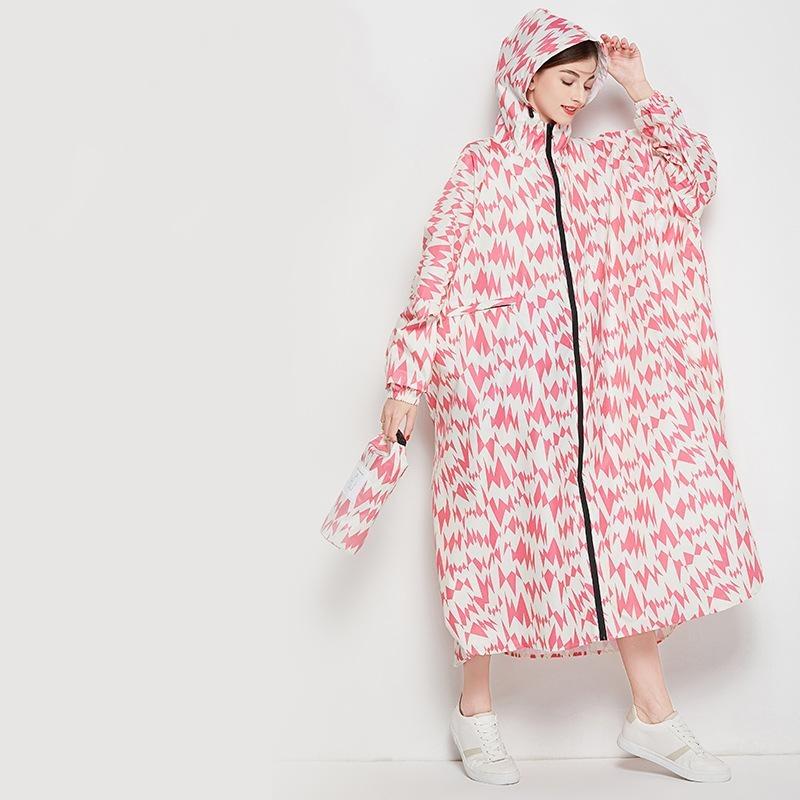 Women Breathable Raincoat Big Rain Coat Ladies Waterproof Cloak Raincoats Rainwear