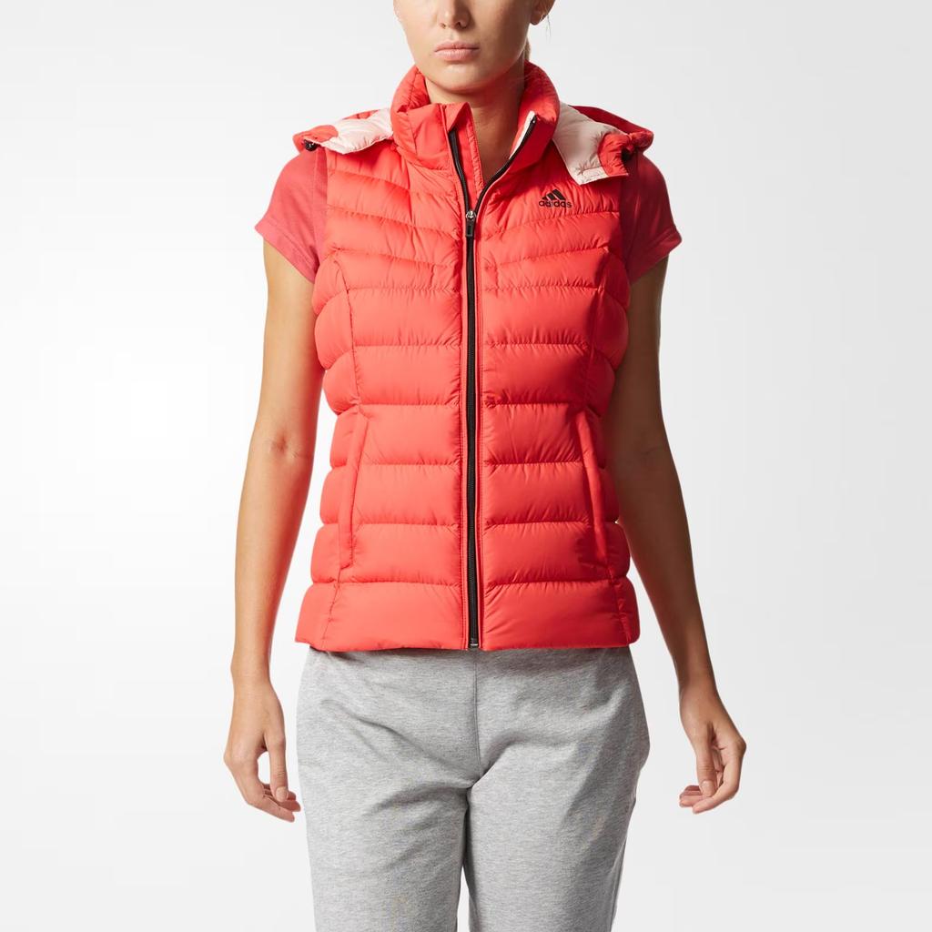 Adidas Athletics Casual Minimalist Zip Sleeveless Vest Women Vests B34632