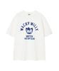 WACKY WILLY Point Graphic Short Sleeve T-Shirt White