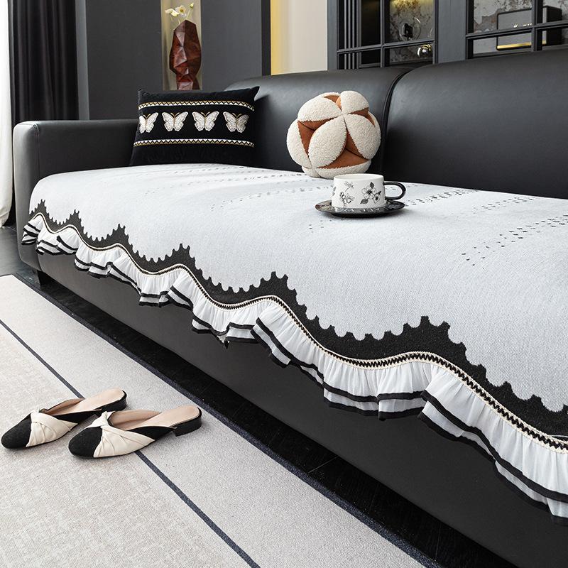 

Special-Shaped Simple Sofa Cushion Universal In All Seasons New Irregular One-Piece Combination Seat Cushion Cover Cloth 70*70cm