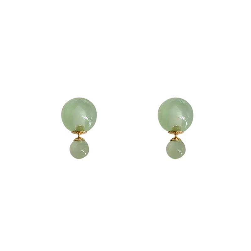 Jelly Color Bubble Earrings for Women – 2024 Trendy Niche High-End Summer Sweet Earrings