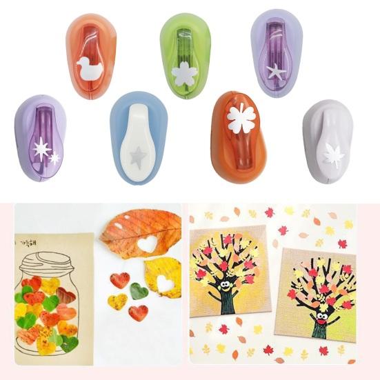 DIY Embossing Machine Starfish Tree Star Pattern Embosser DIY Scrapbooking Tool for for Kids Crafts