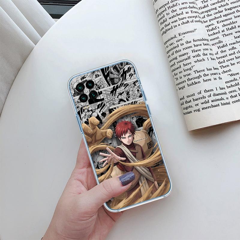 Naruto Uchiha Itachi Sasuke Transparent Phone Case for Motorola Moto Edge 20 30 40 50 S30 Fusion Ultra Pro Neo Lite + G200 G23