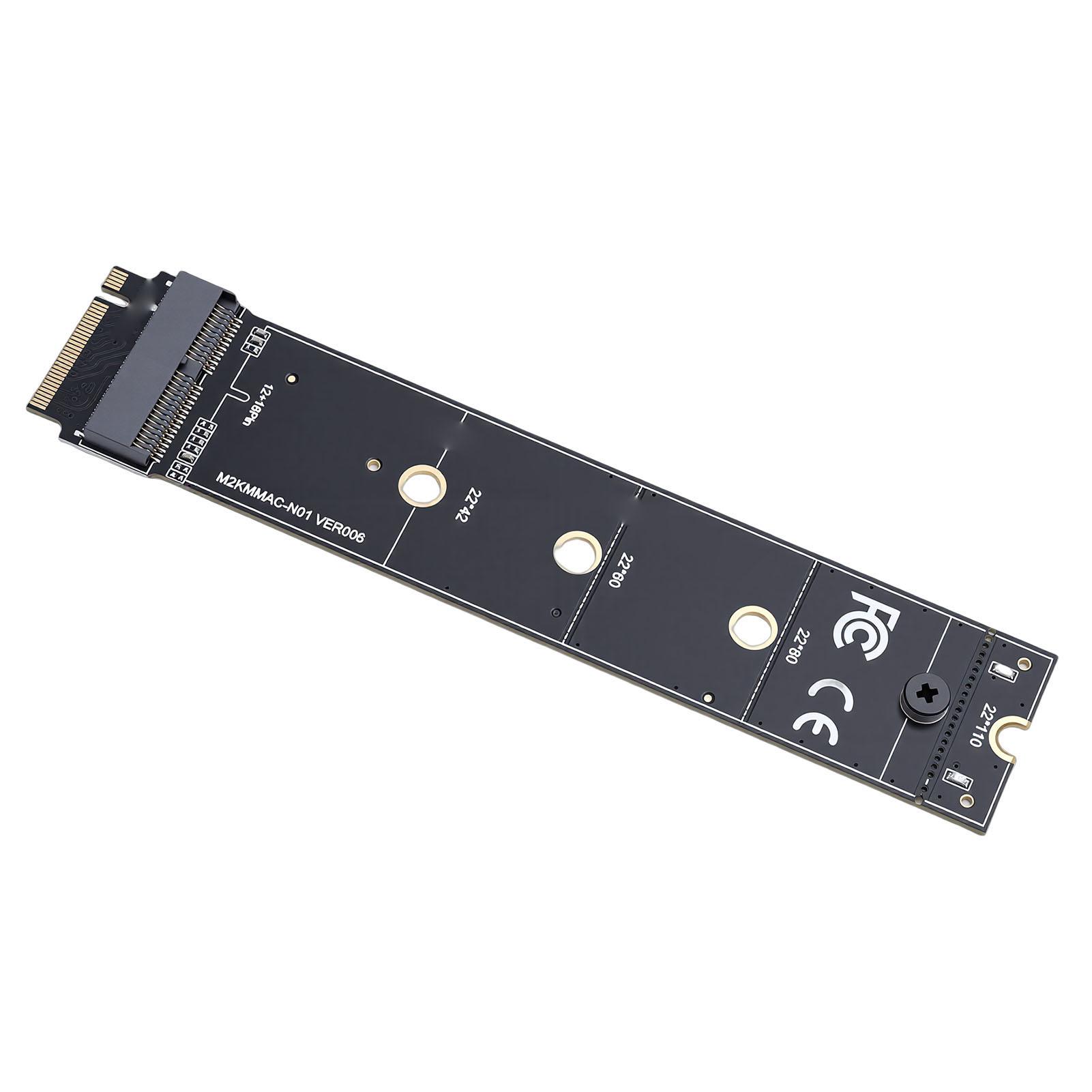 

Адаптерна карта 12 16 Pin SSD на M.2 KEY M Заміна для ноутбука OS X 2013 2017 PCIe 4.0 Високошвидкісна передача