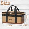 Large Capacity Insulated Cooler Keeps Food Fresh Perfect for Lunch Thick Outdoor and Sports Watching Bag, 23L, Longer, Boxes, Handles, Activities,