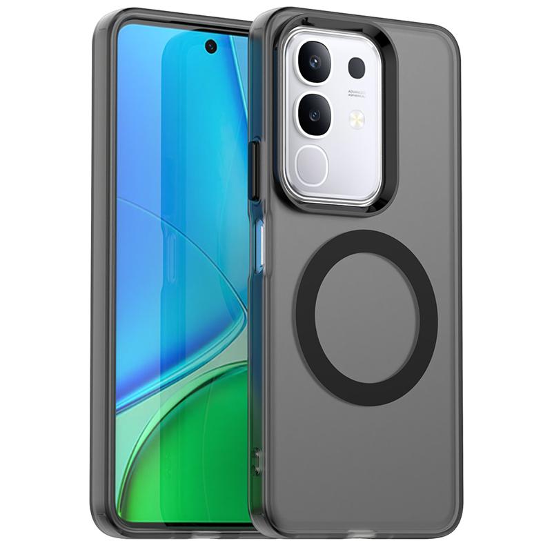 Transparent Phone Case For Vivo Y29 Case Vivo Y29 4G Magnetic Adsorption Wireless Charge Back Cover For Vivo Y29 Case 6.68 Inch