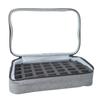 35 Bottle Nail Polish Organizer Case Removable Foam Inserts Unique Compartments Practical Polyester Makeup Storage Bag