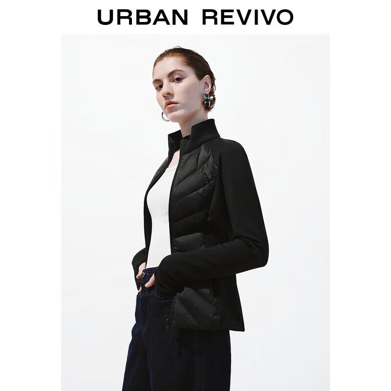 

UR Women s Quilted Cinch-Waist Down Jacket XS