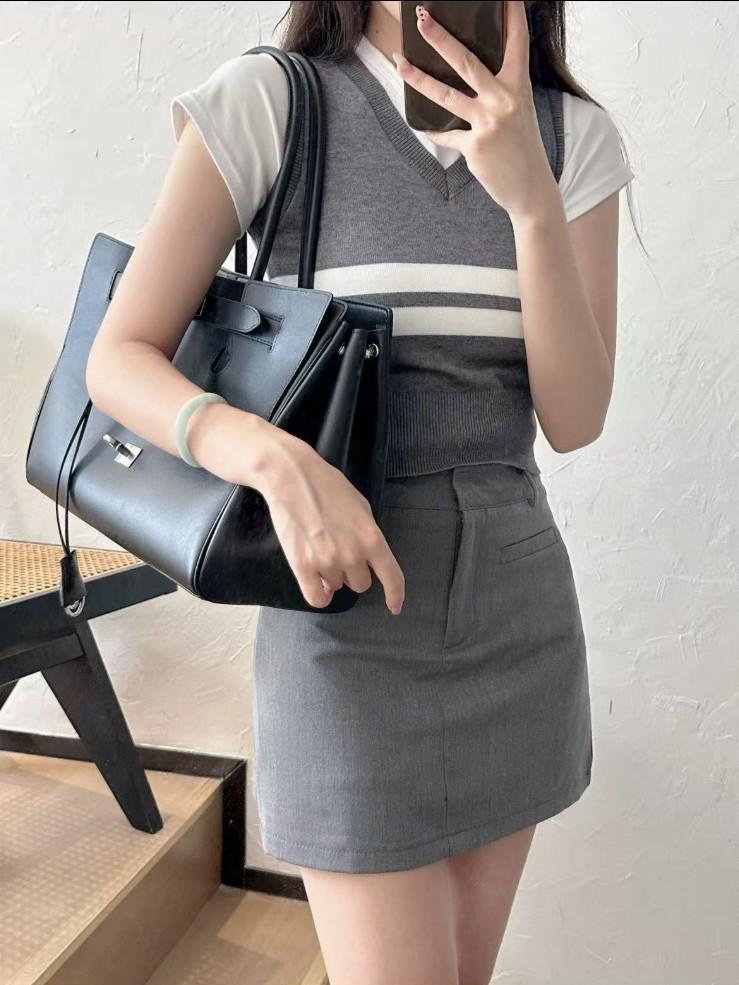 Brand New Bel Air Cowhide Tote Bag: Large Capacity Shoulder & Handbag, Unisex Casual Style