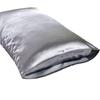 2Pcs Emulation Silk Pillowcase Pillow Cover Silky Satin Hair Beauty Pillowcase Comfortable Pillow Case Home Decor Pillow Covers