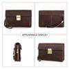 Genuine Leather Men Clutch Bag Luxury Male Handbag Large Capacity Bag High Quality