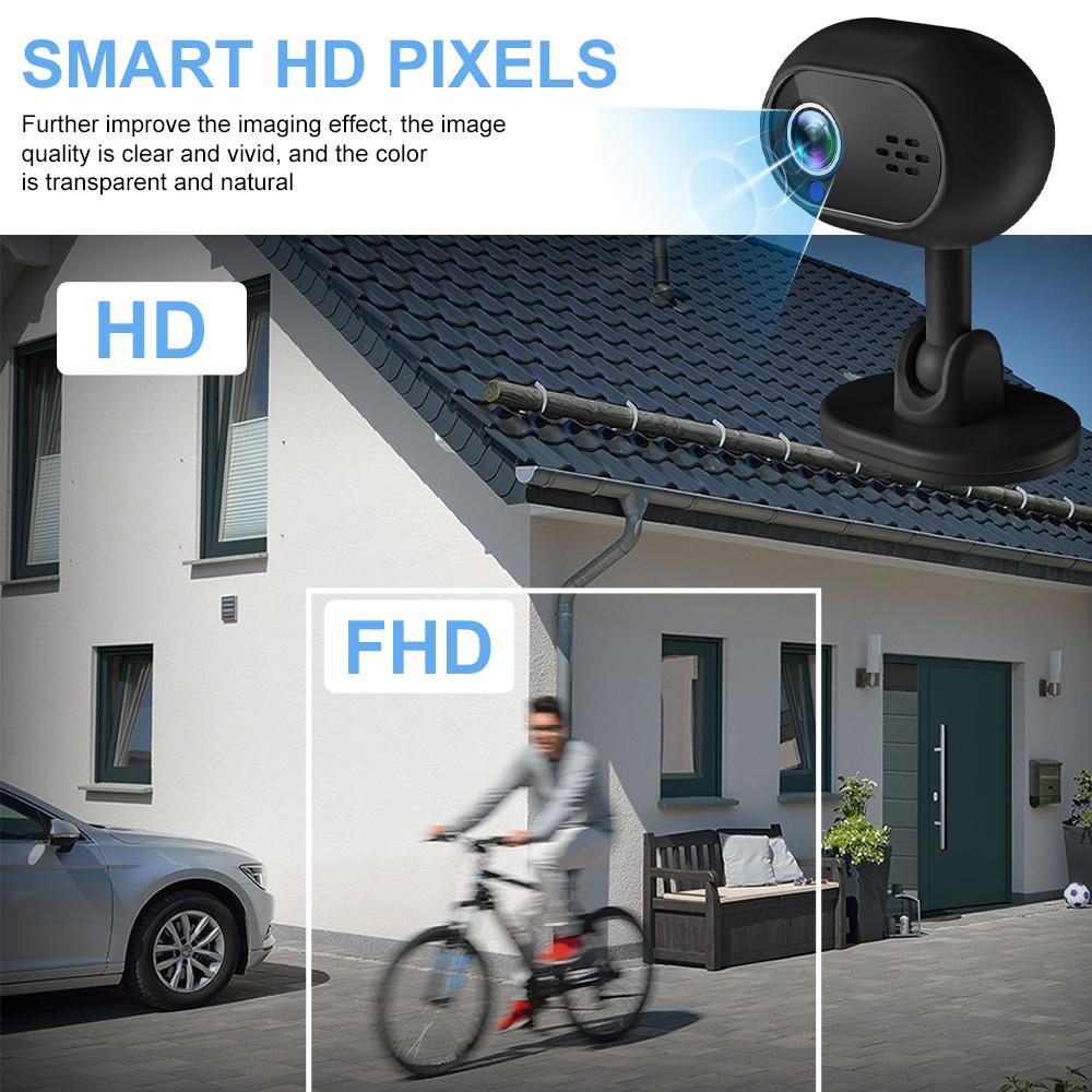 Camera for Home Network Monitoring, High-definition Baby Monitoring, Voice Monitoring, WiFi Camera Supporting Voice Recognition