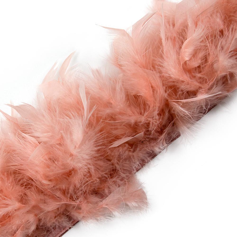 1Meter Natural Turkey Feathers Trims Height 10-15Cm Crafts Wedding Party Clothing Decor Diy Feather Ribbon Sewing Decoration