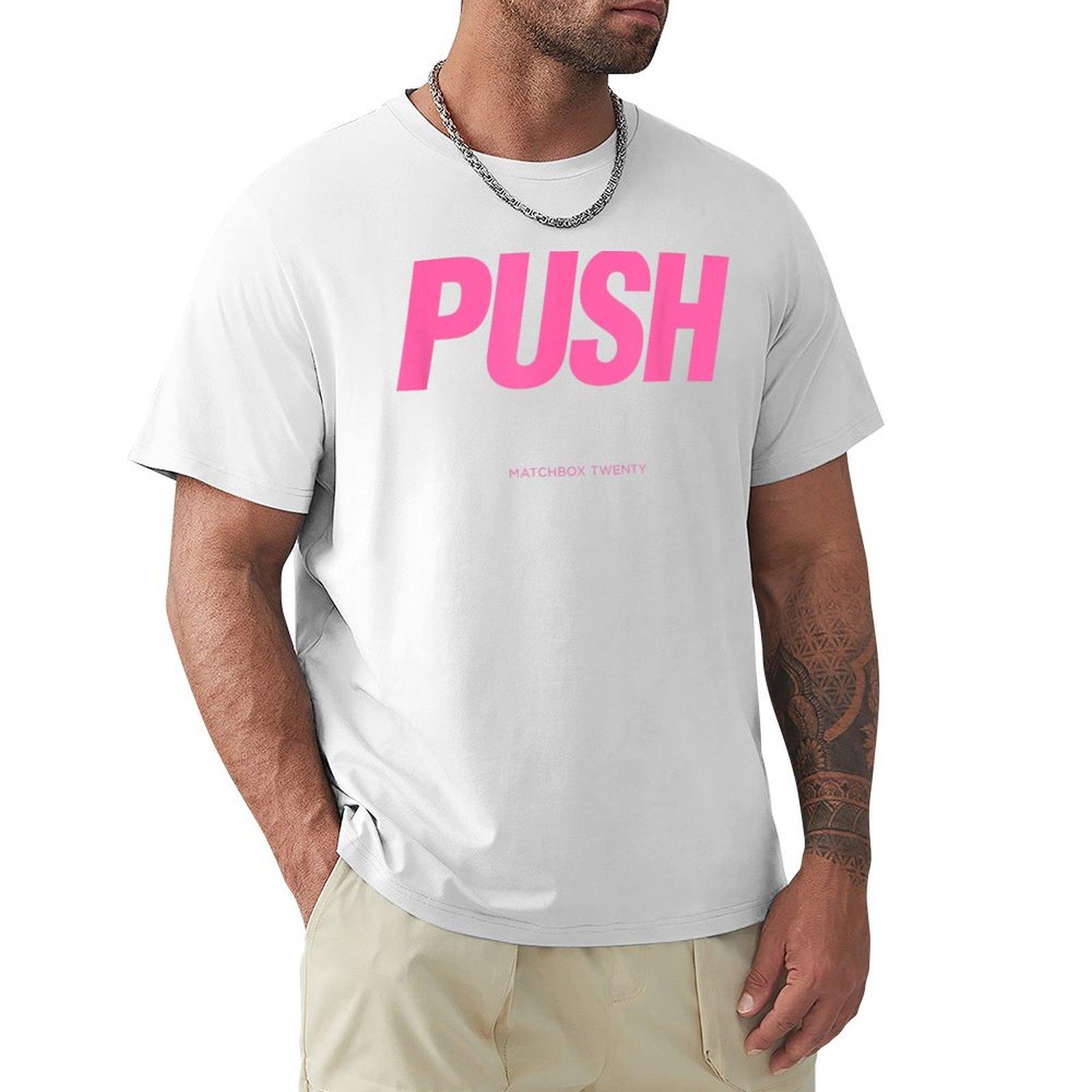 Matchbox 20 Push Tshirt Street Fashion Casual Tee Shirt S