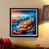 New Arrival 5D DIY Full Circle Diamond Painting "Undersea Animals and Plants" Embroidery Cross Stitch Home Decor Gift