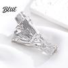 Floral Brooch Pin Flower Holder Bouquet Wearable Vase Insert Real