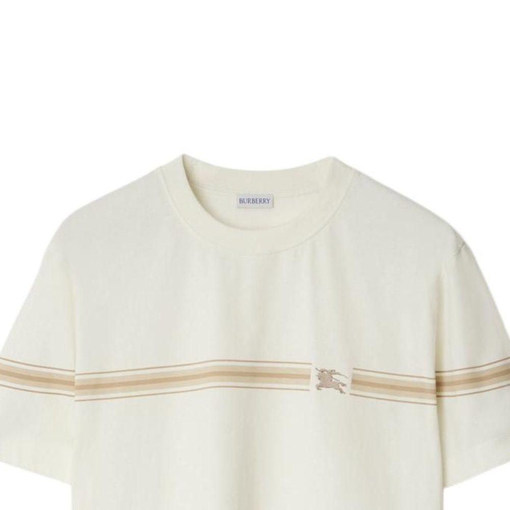 Burberry Striped Cotton T-shirt 81040511