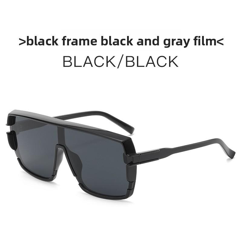 Fashion Square Oversized Sunglasses With Uv400 Protection For Outdoor Activities And Style