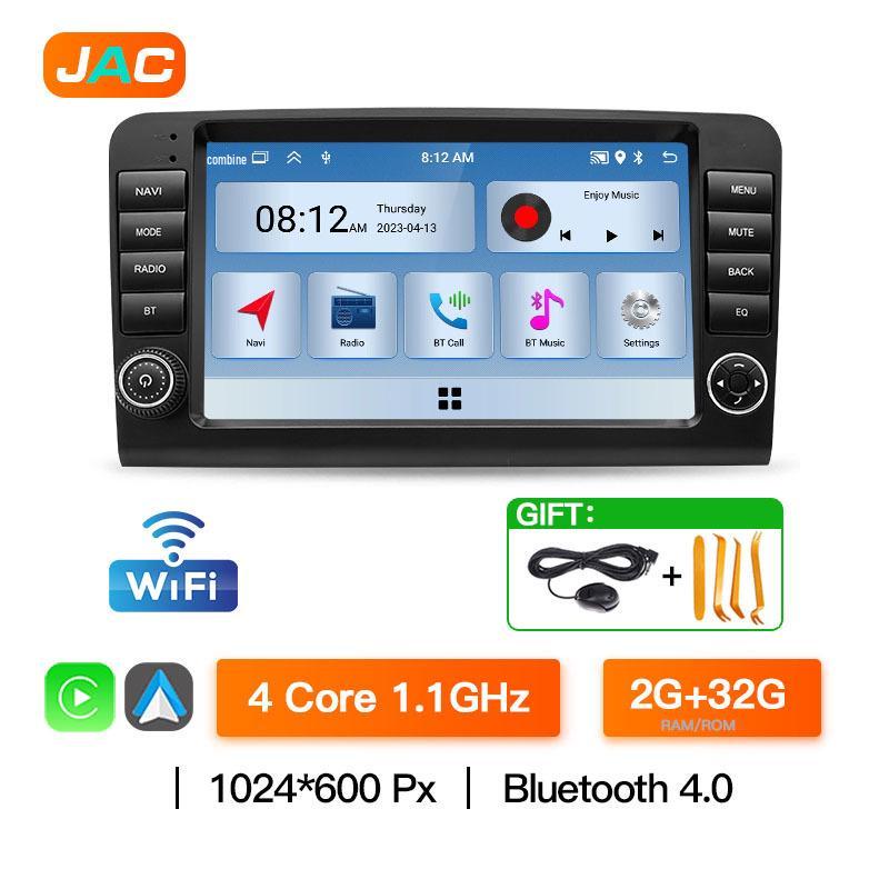 Mercedes-Benz ML-Class W164 Android Navigation & Reverse Camera System