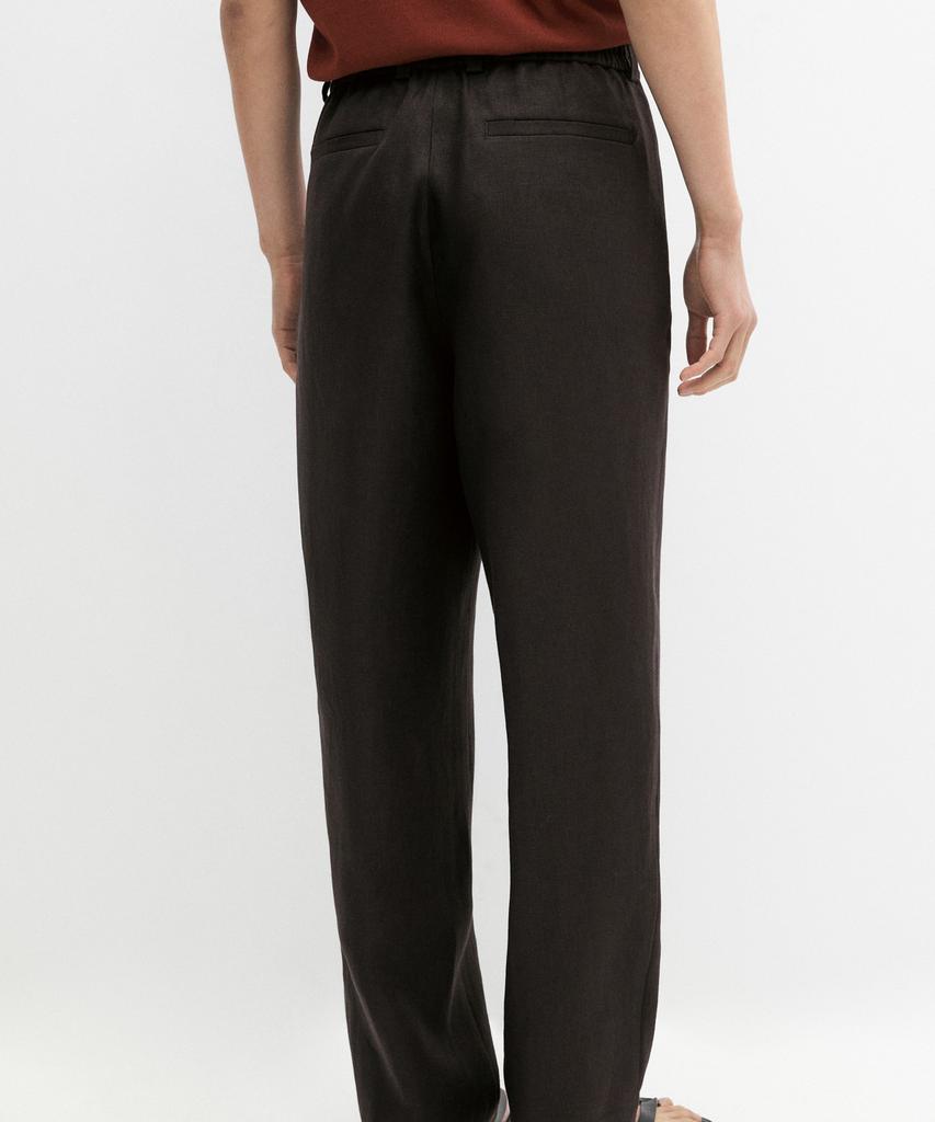 Masimodutti Total Look 100% Linen Pants