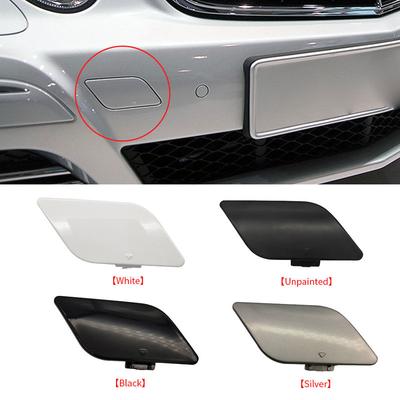 Für Mercedes W211 Auto Frontstoßstange Abschlepphaken Abdeckung Kappe Lackiert Schwarz Weiß Silber Für Benz E-Klasse W211 E200 E280 E350 2118851022