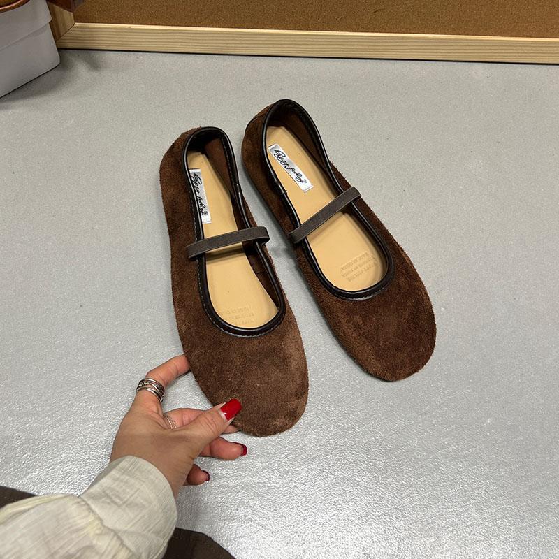 Fashion Female Slip On Footwear Shallow Women Ballet Flats Shoes Soft Fashion Round Toe Ladies Mary Janes Flats Shoes