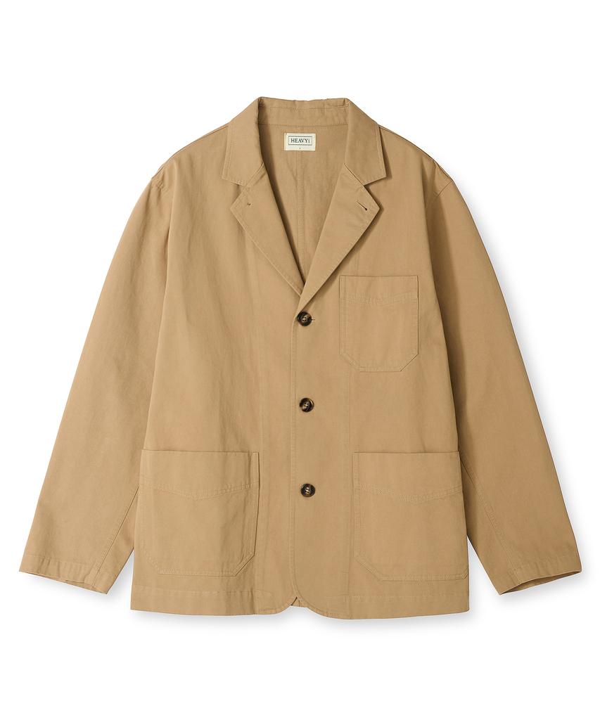 Heavyi Heavy Cotton Club Jacket_Beige