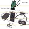 A1A2 Active Tone Control Electric Violin Piezo Preamp Pickup Noise Low Operations