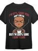 Weiches Baumwoll-Boondocks Grafik-T-Shirt für Herren - Rundhalsausschnitt, Kurzarm