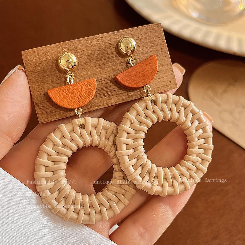 Bohemian Long Tassel Earrings for Women - 2025 High-End Ethnic Vacation Style Studs