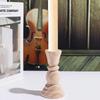 Kerzenständer aus Holz Unbehandeltes Holz Kerzenhalter Säule Spitzkerzenständer für Hochzeitsparty Geburtstag Zuhause Tischdekoration