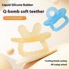 New Baby Molar Stick Toy Food Grade Silicone Baby Soothing and Anti-eating Hand Toothpaste