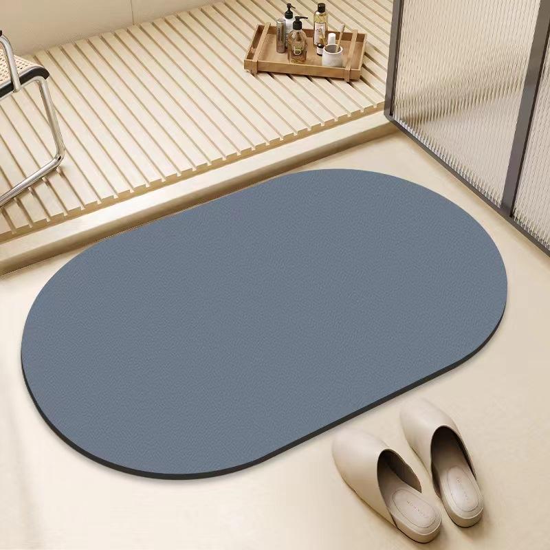 Diatomaceous Earth Floor Mats Bathroom Bathroom Doorway Absorbent Quick Drying Anti-slip Foot Mats