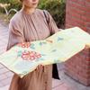 Musumi Furoshiki 150 Beste Kleidung Tsutsumi Chrysantheme Gelb 150cm Baumwolle
