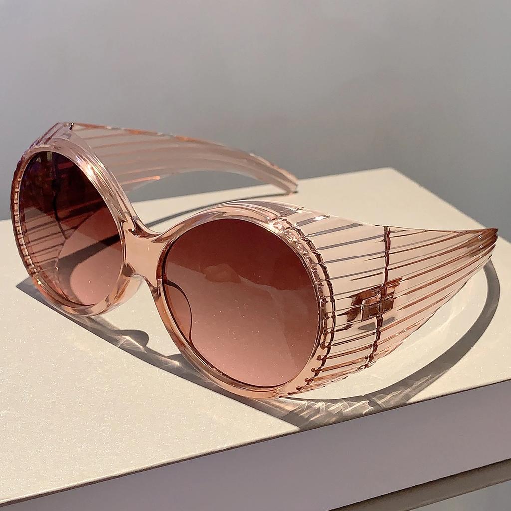 Y2k Round Women Sunglasses Stylish Punk Candy Color Outdoor Shades  New Trendy Vintage Brand Designer UV400 Eyewear