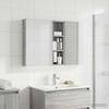 Bathroom Cabinet Set 3 Pcs 100 X 10.5 X 60.5 Cm Engineered Wood