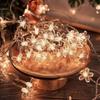 Jingyu Solar LED Snowflake String Lights