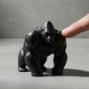3D-gedruckte Gorilla-Skulptur Ornament Minimalistische Moderne Kunstfigur mit Detaillierter Textur Umweltfreundliche Dekoration für Wohnzimmer Büro Schreibtisch