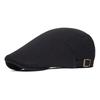 Beret Cap Men Adjustable Flat Vintage Hat