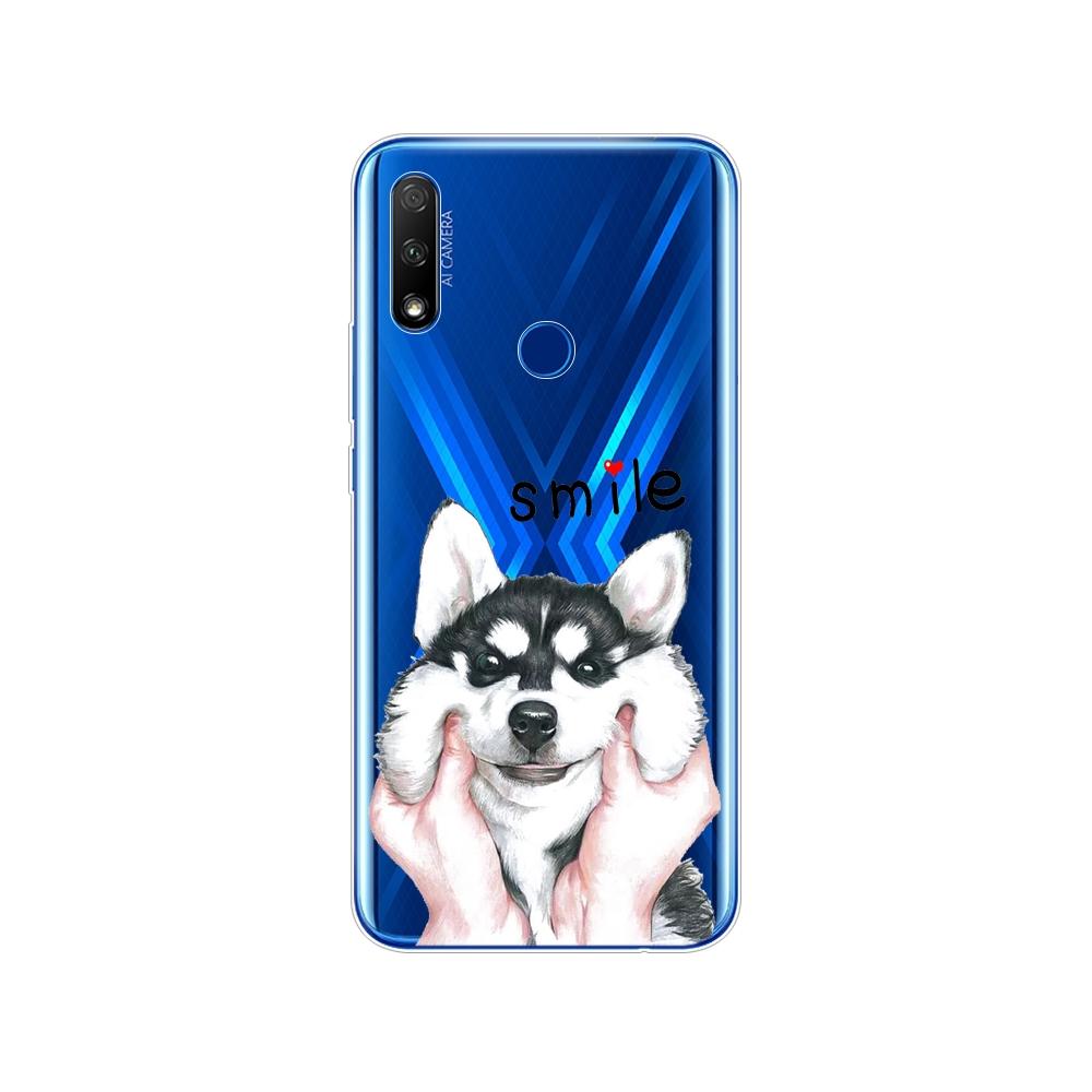 For Honor 9X Global Case Honor 9X Premium Case Silicon TPU Soft Back Cover Phone Case For Huawei Honor 9X Premium STK-LX1 Bumper