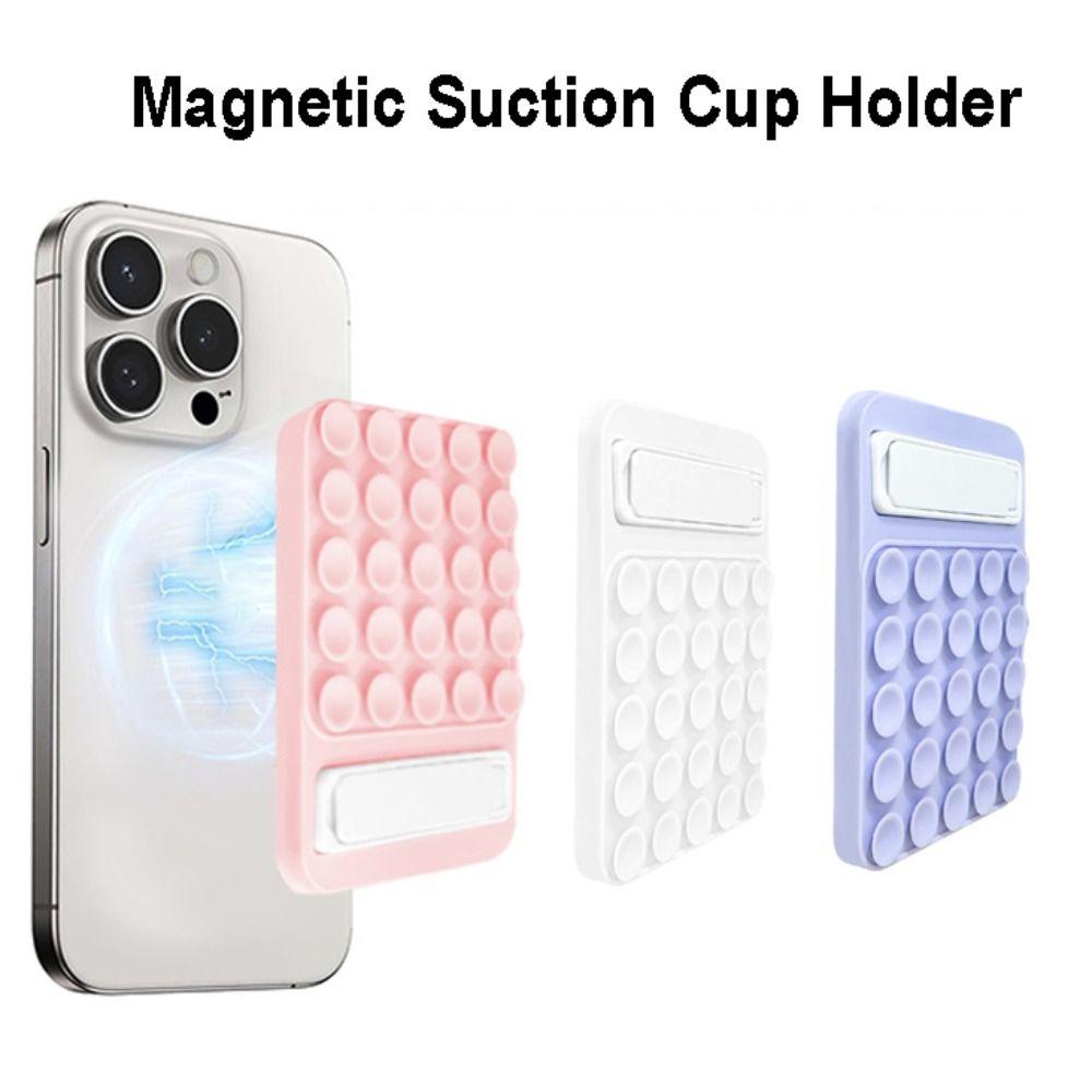 

с магнитным кольцом Магнитный держатель на присоске Портативные аксессуары для телефона Фиксированная подставка для телефона Зеркало