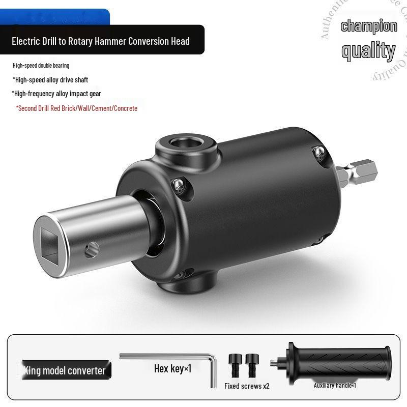 High-Power Lightweight Electric Hammer Drill for Concrete and Cement Walls