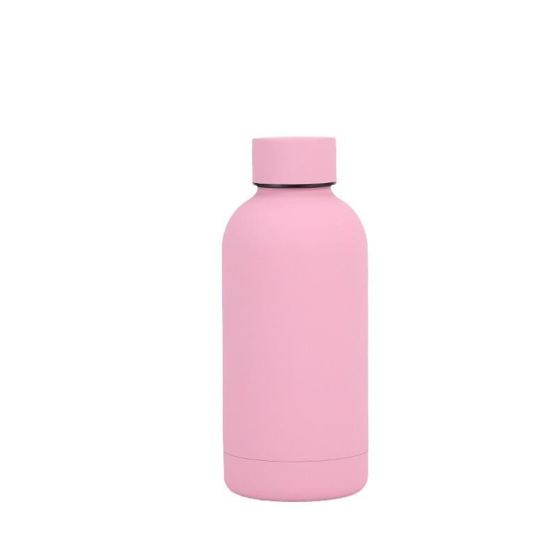 Stainless Steel Vacuum Insulated Water Bottle 500ml 750ml Matte Finish Sport Travel Cup Men Women