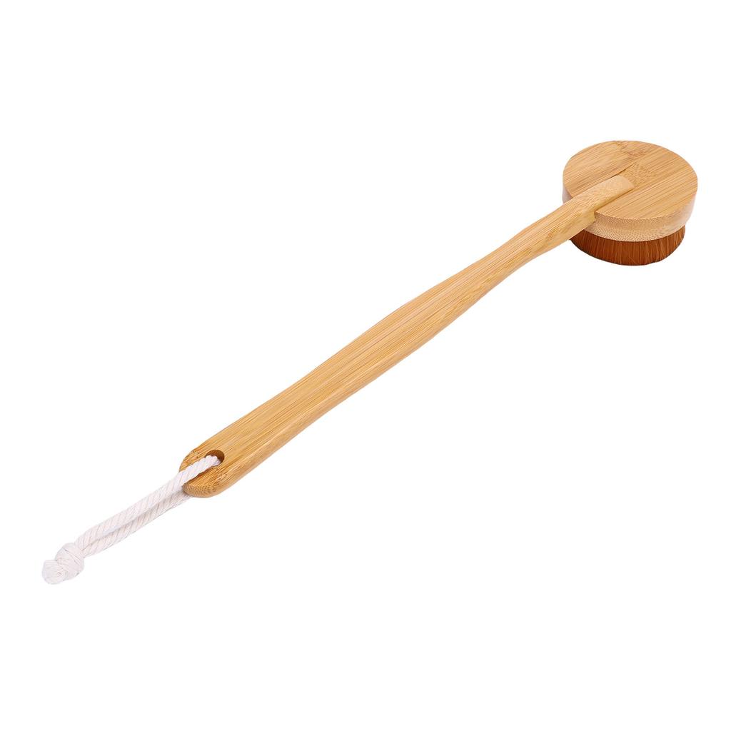 Selbstbräuner Rückenapplikator Langer Griff Weiche Haare Rückenbürste zum Auftragen von Selbstbräunungscreme und -lotion