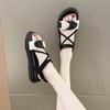 Fashion Ladies Shoes Open Toe Platform Color Spelling Women's Sandals Beach Roman Style Luxury 2025 Comfortable and Elegant Summer Shoe