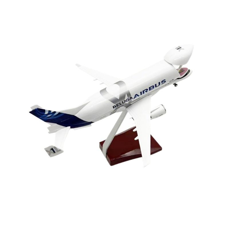 

1/180 Scale 30CM A330 Beluga Xl Aircraft Resin Diecast Airplane Simulation Finished Souvenir Hobby Collection Display Gift