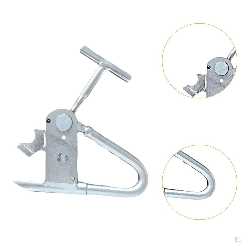 Pinça de Talão de Pneu, Ferramenta de Reparo de Caminhão para Montador de Pneus Centro Rebaixado para Oficina Automotiva Montagem de Pneus