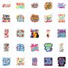 50 English Sunshine, High Emotional Value, Inspirational Classical Quotations PP Waterproof Stickers Notepad Handbook Stickers